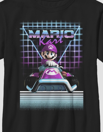 NINTENDO Mario Kart Race Face Unisex Kids Tee Alternative Image