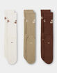 NIKE Sportswear Everyday Essential 3 Pack Mens Crew Socks image number 3