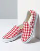 VANS Gingham Classic Slip-On Womens Shoes image number 4