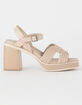 MIA Rayan Strappy Heel Womens Sandals image number 2