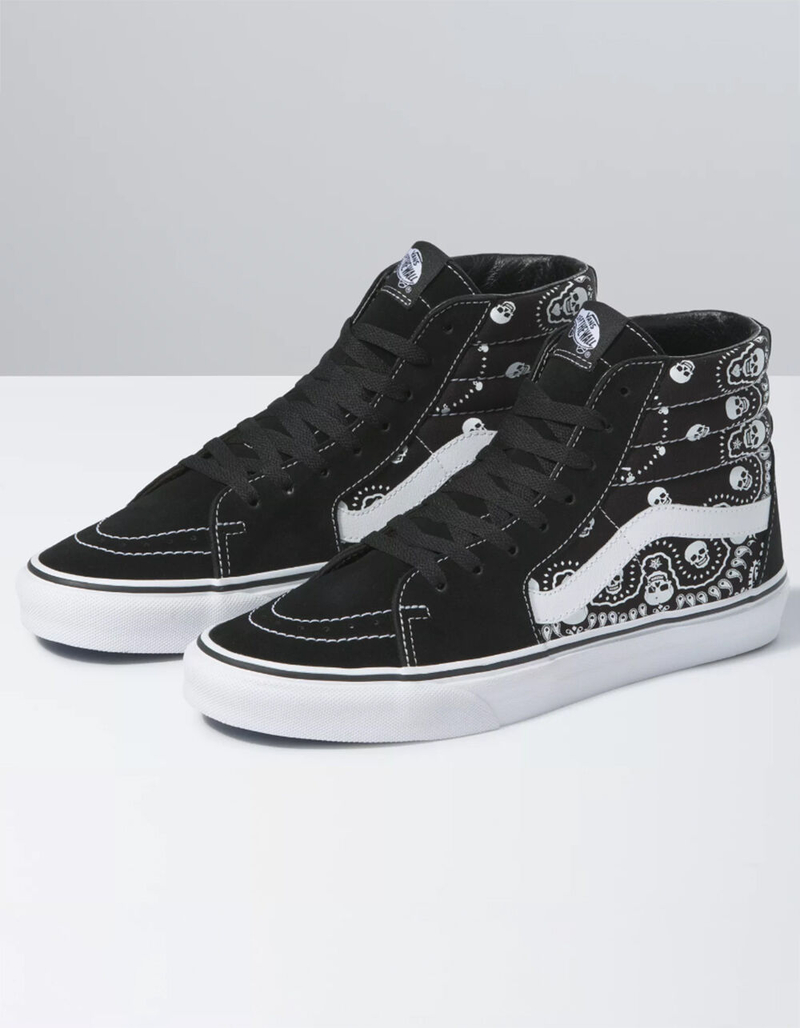 VANS Bandana Skull Sk8-Hi Shoes image number 0