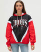 WEAR BY ERIN ANDREWS Kansas City Chiefs Womens Windbreaker Jacket image number 1