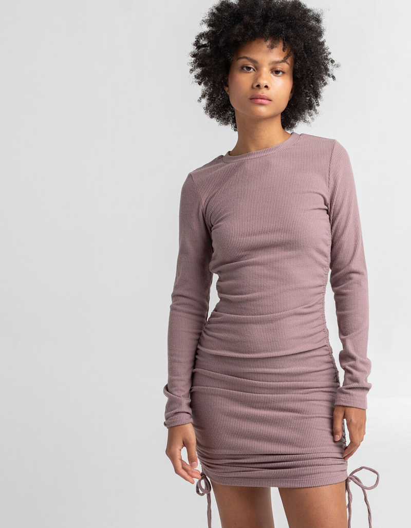 LOVE TREE Womens Cinch Side Bodycon Dress image number 0