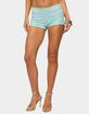 EDIKTED Atile Textured Micro Shorts image number 1