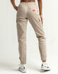 DICKIES Utility Womens Khaki Cargo Jogger Pants image number 4