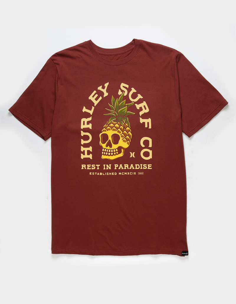HURLEY Pineapple Skull Mens Tee image number 0
