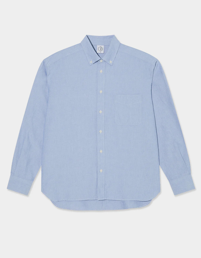 POLAR SKATE CO. Benjamin Mens Long Sleeve Button Down Shirt image number 0