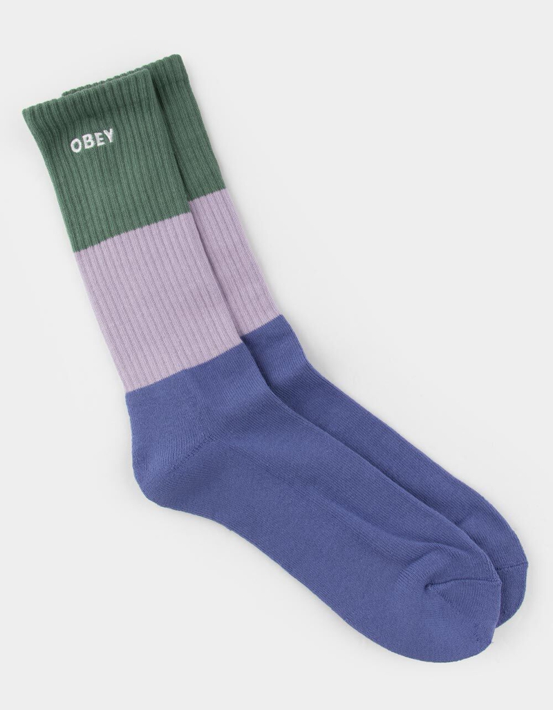 OBEY Milton Mens Crew Socks image number 0