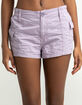 BDG Urban Outfitters Y2K Low Rise Womens Poplin Shorts image number 3
