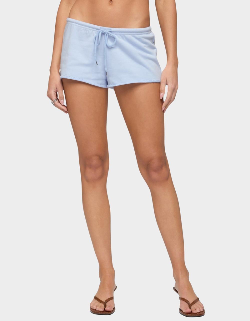 EDIKTED Leeroy French Terry Shorts image number 0