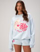 HAPPY CAMP3R Sun Soaked Womens Crewneck Sweatshirt image number 1