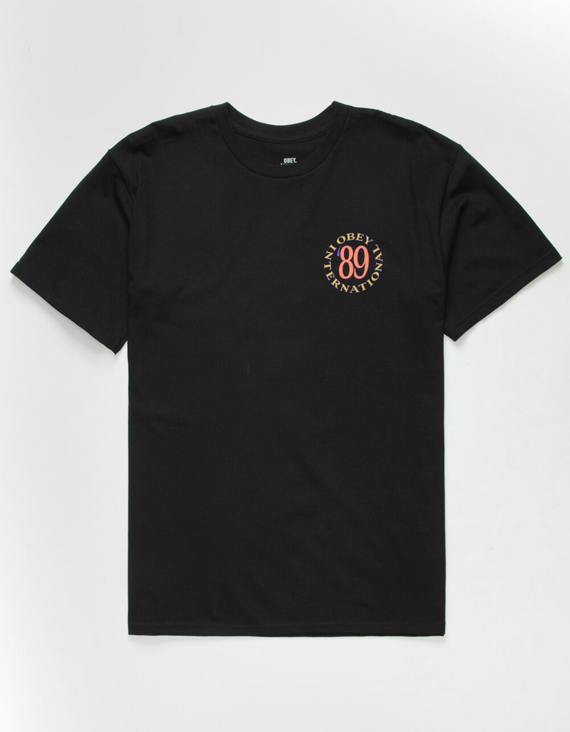 OBEY 89 International Mens T-Shirt image number 1
