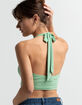 RSQ Womens Solid Halter Top image number 6