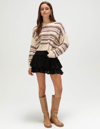 BILLABONG Hang Tight Womens Crop Sweater Alternative Image
