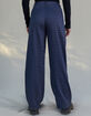 WEST OF MELROSE Womens Plaid Seamed Wide Leg Pants image number 4