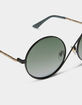 DIFF EYEWEAR x Wicked Elphaba Wire Frame Sunglasses image number 4