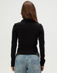 BDG Urban Outfitters Hailey Womens Slim Zip-Up Shirt image number 4