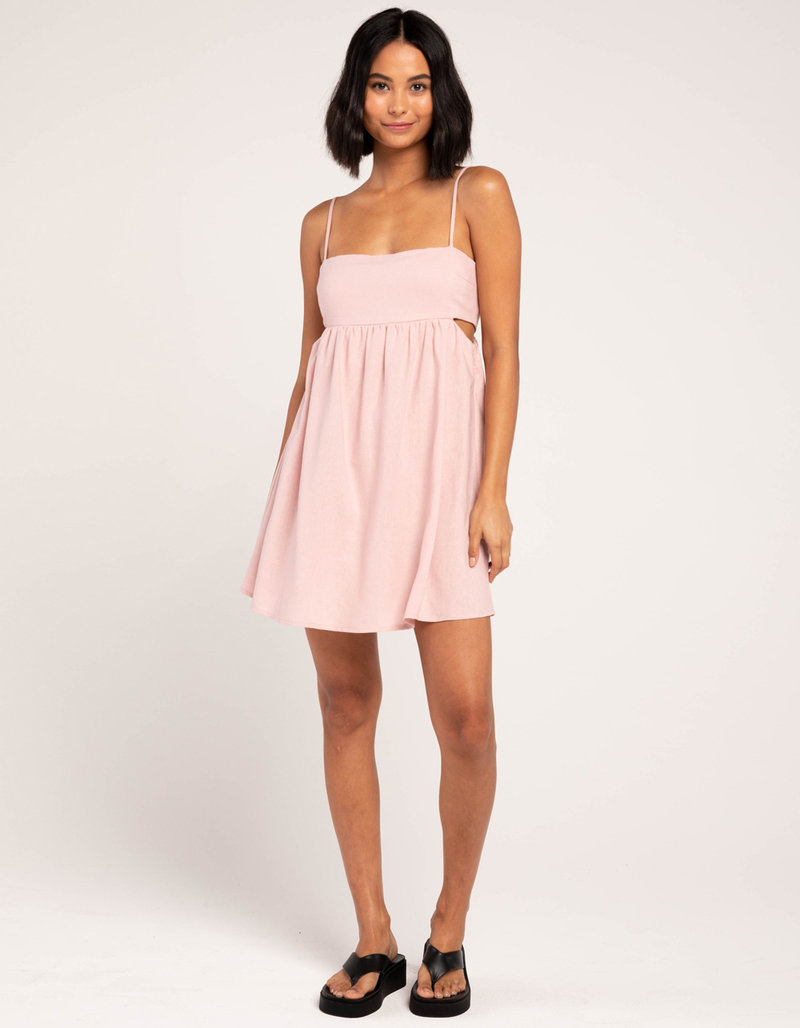 LOVE TREE Open Back Cut Out Dress image number 3