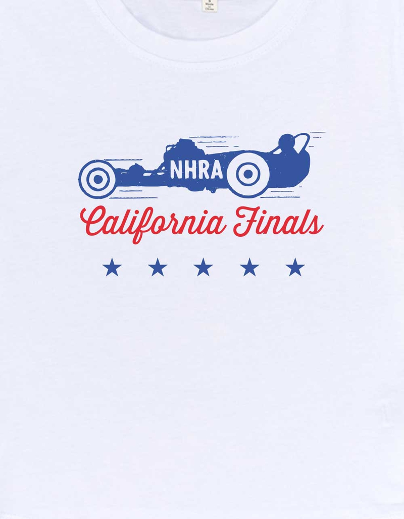 NHRA California Finals Womens Baby Tee image number 2
