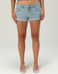 RSQ Womens Low Rise Cuffed Micro Shorts image number 3