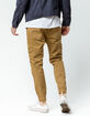 LIRA Juckson Khaki Mens Cargo Jogger Pants image number 3