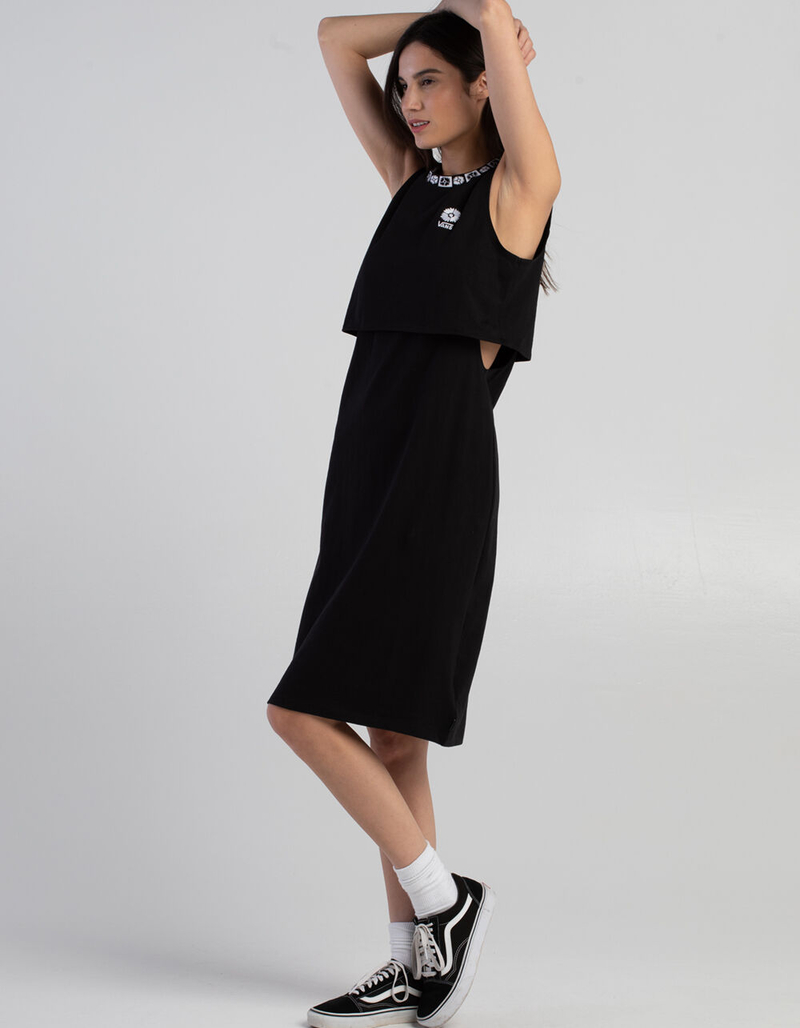 black v neck long dress XSGZFC Womens V-Neck Slit Dress High Waist A-Line at Amazon Women's Clothing store Womens Clothing Plus Size Color:Beige Gingham cocktail parties Serpentine/Curved Drawers