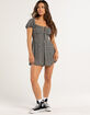 RSQ Womens Puff Sleeve Romper image number 5