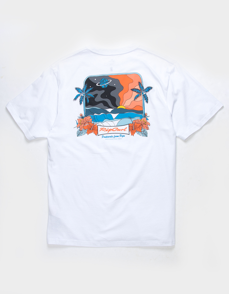 RIP CURL Postcard Second Reef Mens Tee image number 0