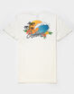 QUIKSILVER Bud Top To Bottom Mens Pocket Tee image number 1