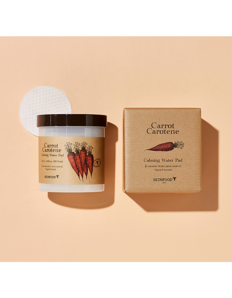 SKINFOOD Carrot Carotene Calming Water Toner Pads image number 4