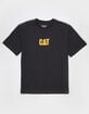 CATERPILLAR Logo Mens Relaxed Heavyweight Tee image number 1