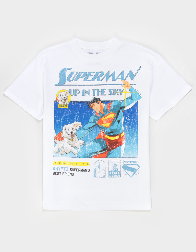 SUPERMAN Sky Mens Tee image number 0
