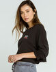 RVCA Hot Stuff Womens Crop Tee image number 2