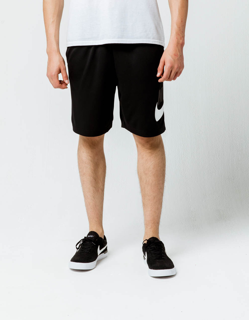 mens black nike dri fit shorts