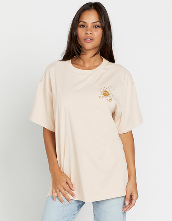 VOLCOM Farm To Yarn Stones Throw Womens Oversized Tee Alternative Image