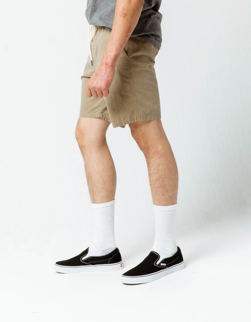 VALOR Benny Twill Taupe  Mens Volley Shorts image number 3
