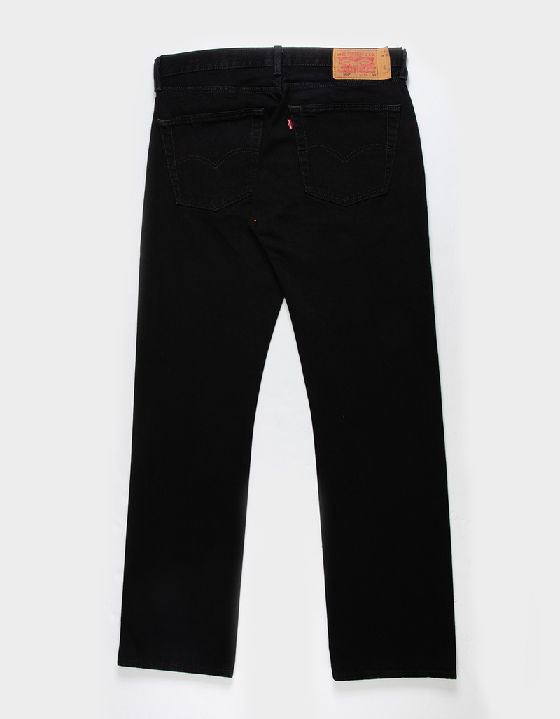 LEVI'S 501 Original Mens Jeans - Black image number 5