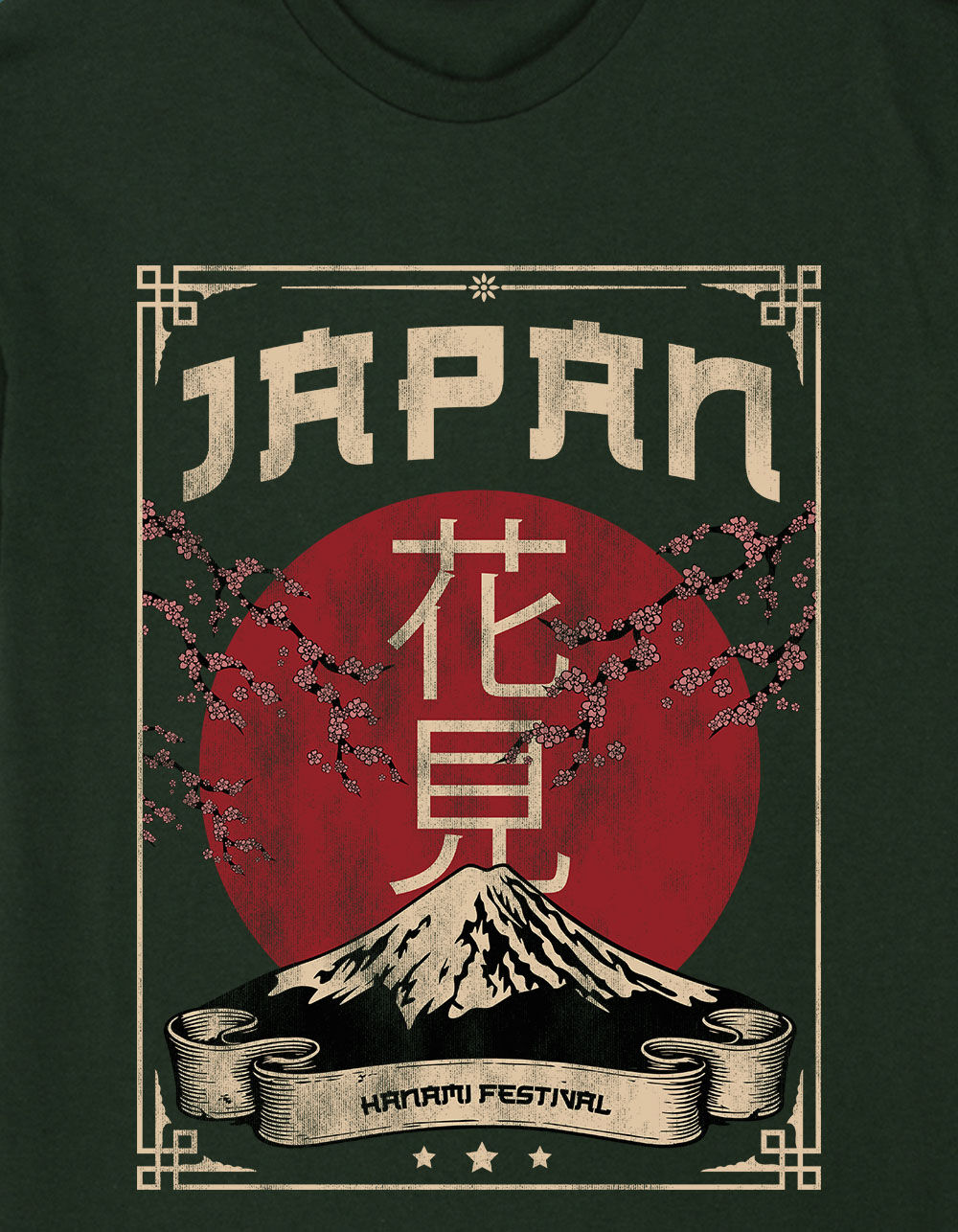 JAPAN Flower Festival Unisex Tee - FOREST | Tillys