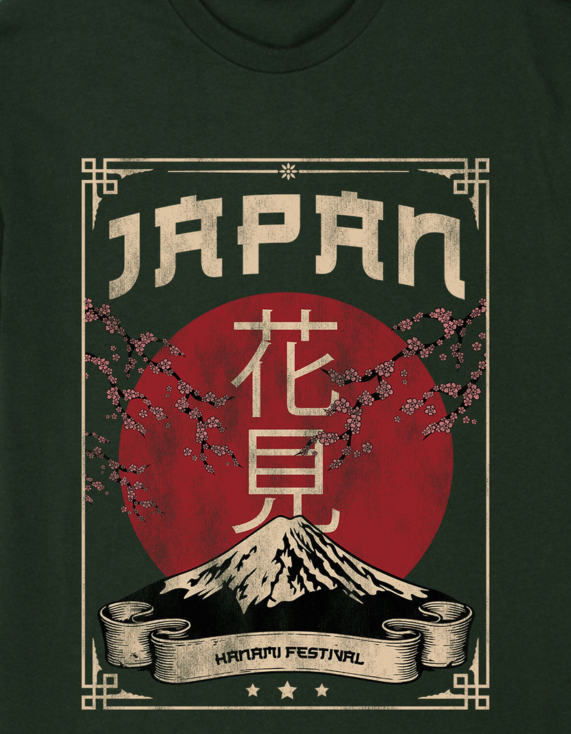 JAPAN Flower Festival Unisex Tee image number 1