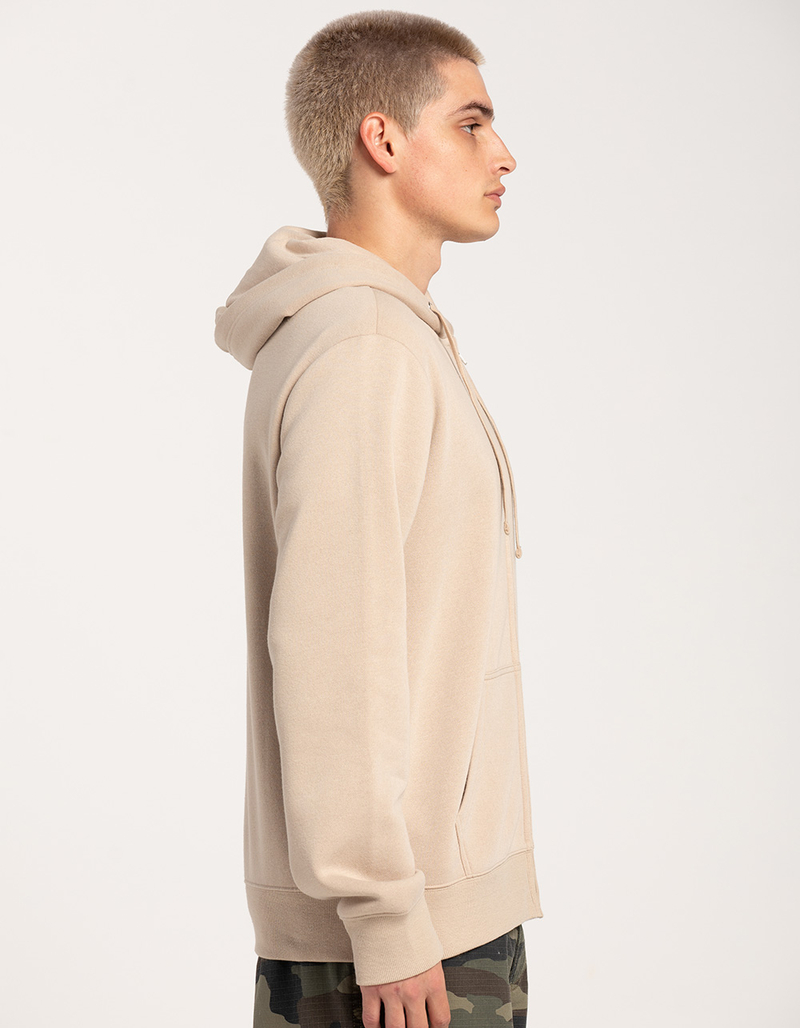 RSQ Mens Full Zip Fleece Hoodie image number 2