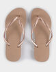 HAVAIANAS Womens Slim Flip Flops image number 1