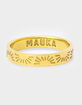 MAUKA Gold Sun Ring image number 1