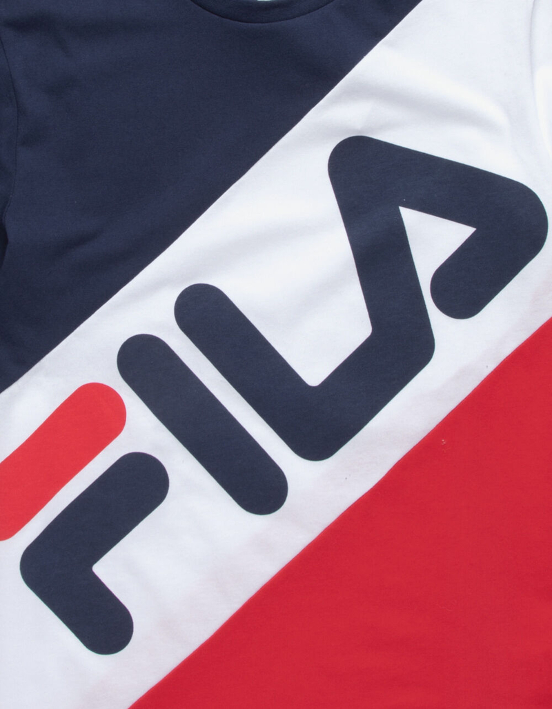 FILA Banner Striped Boys T-Shirt image number 1