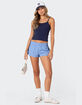 EDIKTED Nikki Nylon Shorts image number 3