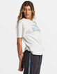 BLILABONG Heritage Diamond Womens Oversized Tee image number 4