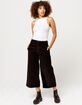 BOZZOLO Mock Neck White Womens Tank Top image number 4