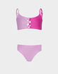 PQ SWIM Rosy Cammy Loop Girls Bikini Set image number 1