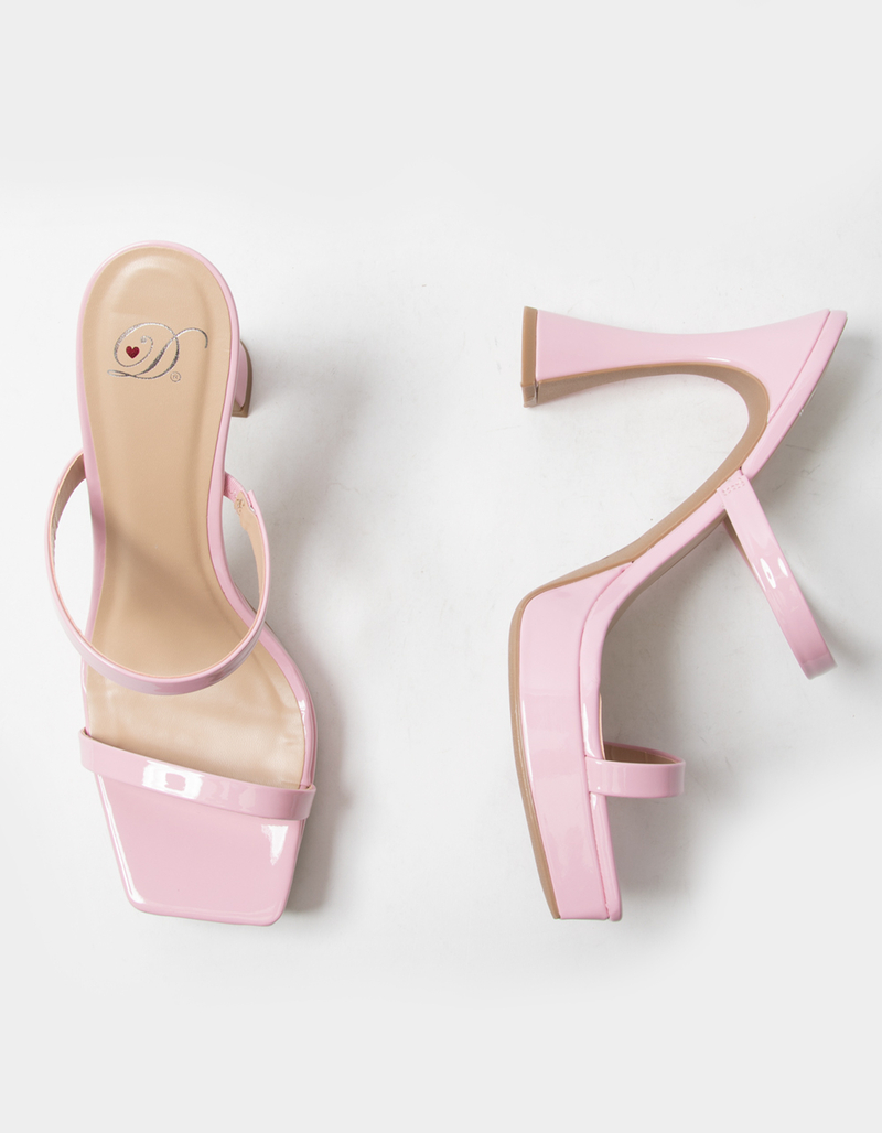 DELICIOUS Womens Extreme Platform Heels image number 4