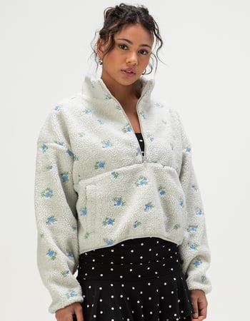 HAPPY CAMP3R Elle Womens Half Zip Pullover Primary Image