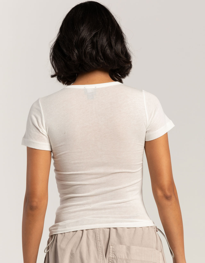 BDG Urban Outfitters Museum Of Youth Culture Skateboard Womens Baby Tee image number 3